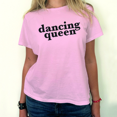 Remera PINK de algodón "Dancing queen"