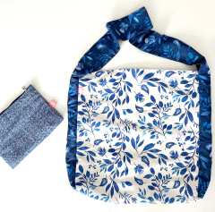 Super Combo Bolso Reversible 2 en 1 más bolsito Simil Jean - Memisart