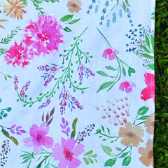 Maxi Repasador de gabardina "PINK GARDEN" en internet