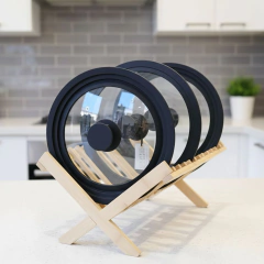 TAPA VIDRIO Y SILICONA 3 EN 1 28, 30 Y 32 CM