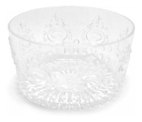 ENSALADERA ACRILICO FLOR DE LIS 25,5 CM
