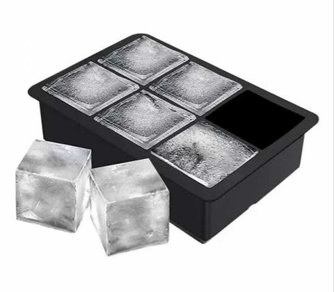 CUBETERA SILICONA 6 CUBOS