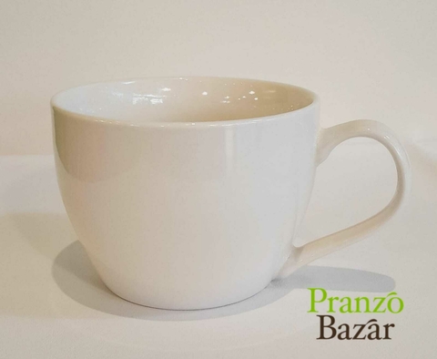 TAZA GRANDE BLANCA LISA 400cc