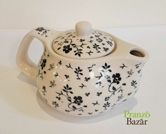 TETERA PORCELANA ESTAMPADA CON FILTRO 250CC