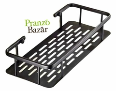 REPISA JABONERA ALUMINIO NEGRA