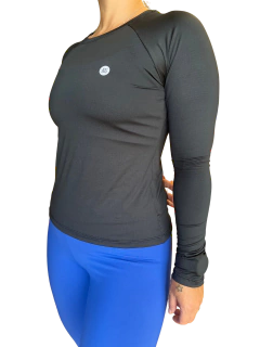 Blusa Raglan manga longa dry