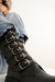 Luton Jazpeado Negro Cuero - tienda online