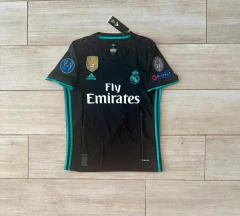 Camiseta Adidas Real Madrid Retro Suplente Negra Tony Kroos 8 2017 2018 - comprar online