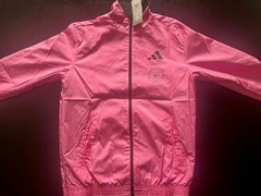 Campera Rompevientos Reversible Inter Miami Negro y Rosa 2023 2024