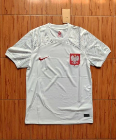 Camiseta Nike Polonia Titular Blanca 2022 2023 Qatar - comprar online