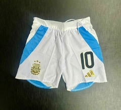 Short adidas Argentina 3 estrellas Blanco Messi 10 2024 2025 Match - comprar online