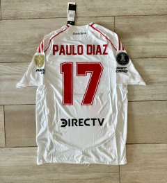 Camiseta Adidas HeatRdy River Titular Paulo Diaz 4 2024 2025 Match Parches Libertadores - comprar online