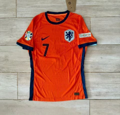 Camiseta Nike Vaporknit Holanda Titular Xavi Simons 7 2024 2025 Match en internet