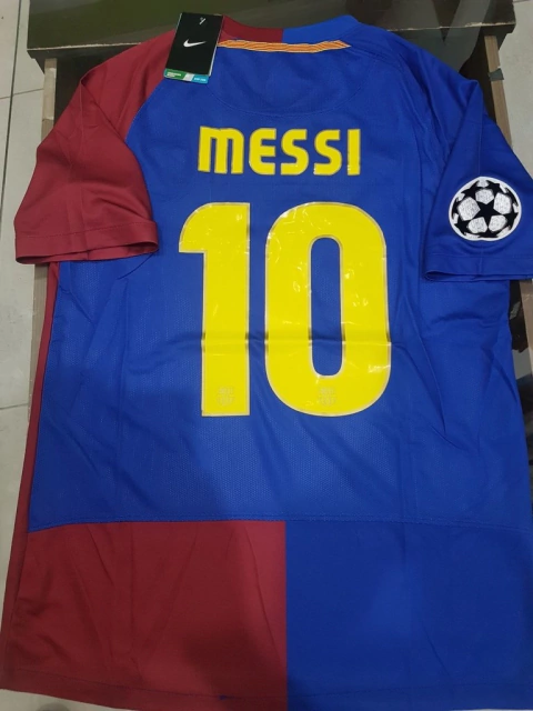 Camiseta Nike Retro Barcelona Titular Messi 10 2008 2009 Matchday