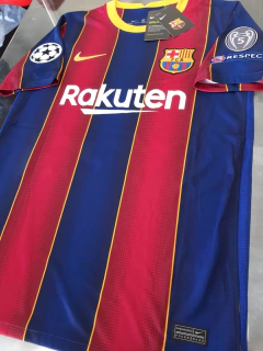 Camiseta Nike Barcelona Titular Ansu Fati #22 2020 2021 UCL en internet