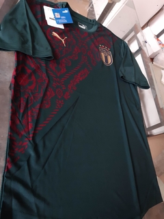 Camiseta Puma Italia Entrenamiento Verde 2020 2021 en internet