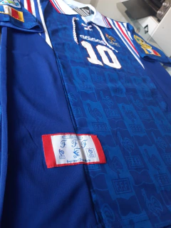 Camiseta adidas Retro Francia Titular 1996 #10 Zidane - tienda online
