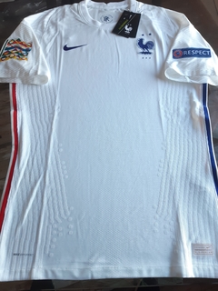 Camiseta Nike Francia MATCH Suplente Blanca 2020 2021 Vaporknit