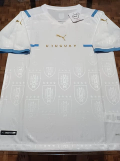 Camiseta Puma Uruguay Suplente Blanca 2021 2022