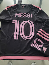 Kit Niño Camiseta + Short Inter Miami Negro Messi #10 2023 2024