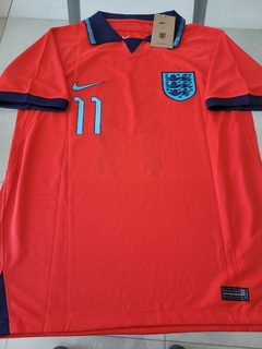 Camiseta Nike Inglaterra Roja Foden 11 2022 2023 Qatar en internet
