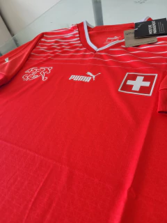 Camiseta Puma Suiza Authentic Titular 2022 2023 Match - tienda online