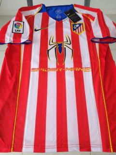 Camiseta Puma Retro Atletico Madrid Spiderman 2 Simeone #14 2004 2005