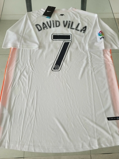Camiseta Nike Valencia Retro Titular David Villa 2006 2007 - Roda Indumentaria