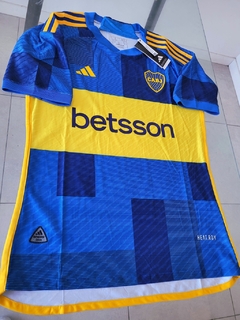 Camiseta Adidas HeatRdy Boca Titular Betsson 2023 2024 Match #SALE en internet