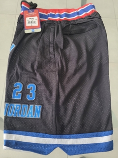 Short Basquet Tune Squad Jordan Negro Con Bolsillos Nba en internet
