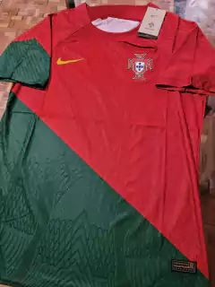 Camiseta Nike Portugal Vaporknit Titular 2022 2023 Qatar Match - comprar online