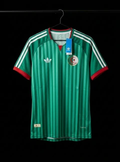 Camiseta adidas HeatRdy Argelia Suplente Verde 2025 2026 Match