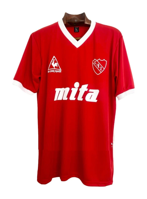 Camiseta Lecoq Sportif Retro Independiente Titular 1986 1988 Mita - comprar online