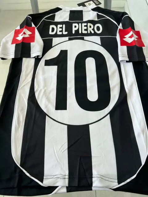 Camiseta Lotto Juventus Titular Retro Del Piero 10 2002 2003