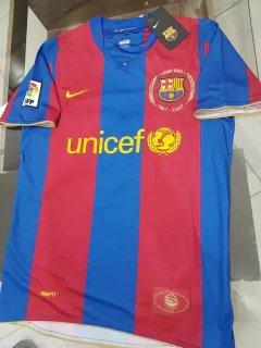Camiseta Nike Retro FC Barcelona titular 2007 2008 #Messi en internet
