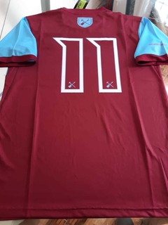 Camiseta West Ham Retro Titular ed. Limitada Iron Maiden 11 2019 2020 Bordo - Roda Indumentaria