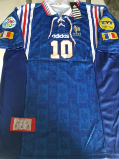 Camiseta adidas Retro Francia Titular 1996 #10 Zidane - comprar online