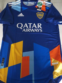 Camiseta adidas HeatRdy Boca Alternativa Suplente Ed. Limitada Barrio La Boca 2020 2021 Match #SALE