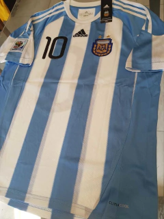 Camiseta adidas Argentina Retro Titular 2010 Messi 10 en internet