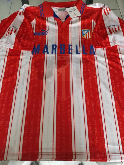 Camiseta Puma Atletico Madrid Retro Simeone #14 1995