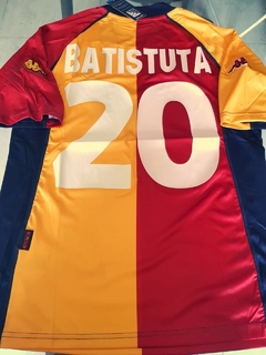Camiseta Kappa AS Roma Retro Suplente Batistuta #20 2001