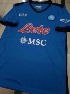 Camiseta EA7 SS Napoli Titular 2021 2022 UCL - comprar online
