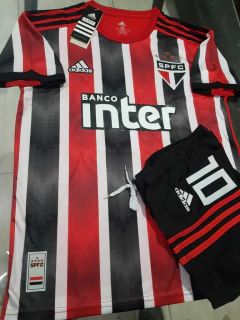 Kit niños adidas San Pablo Tricolor Dani Alves #10 2020 2021 en internet