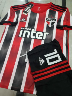 Kit niños adidas San Pablo Tricolor Dani Alves #10 2020 2021 - comprar online
