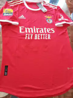 Camiseta Adidas Benfica HeatRdy Titular Enzo Fernandez 13 2022 2023 - Roda Indumentaria