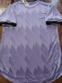 Camiseta Adidas Real Madrid HeatRdy Suplente Violeta 2022 2023 Match - Roda Indumentaria