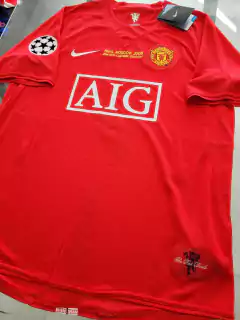Camiseta Nike Manchester United Retro 2007 2008 UCL MatchDay Final Cristiano Ronaldo en internet