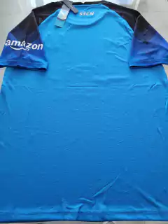 Camiseta EA7 SS Napoli Titular 2022 2023 - Roda Indumentaria