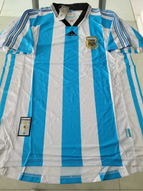 Camiseta adidas Argentina Retro Titular 1998 #SALE