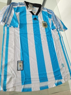 Camiseta adidas Argentina Retro Titular 1998 #SALE en internet